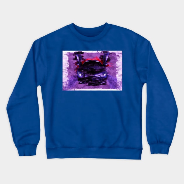 Neon Demon Crewneck Sweatshirt by FurryBallBunny